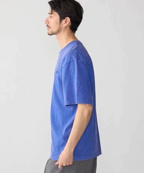 SHIPS(シップス)の「【WEB限定】SHIPS: マイクロ ワッペン フェード Tシャツ(Tシャツ/カットソー・メンズ・チャコールグレー/ブラック/オフホワイト/ネイビー/ブルー・X-LARGE/LARGE/MEDIUM/SMALL)」の12枚目の写真