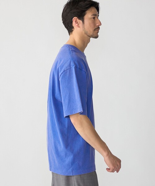SHIPS(シップス)の「【WEB限定】SHIPS: マイクロ ワッペン フェード Tシャツ(Tシャツ/カットソー・メンズ・チャコールグレー/ブラック/オフホワイト/ネイビー/ブルー・X-LARGE/LARGE/MEDIUM/SMALL)」の14枚目の写真
