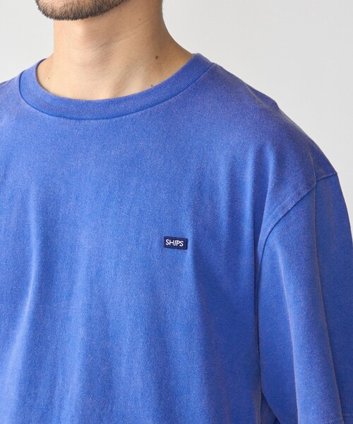 SHIPS(シップス)の「【WEB限定】SHIPS: マイクロ ワッペン フェード Tシャツ(Tシャツ/カットソー・メンズ・チャコールグレー/ブラック/オフホワイト/ネイビー/ブルー・X-LARGE/LARGE/MEDIUM/SMALL)」の15枚目の写真
