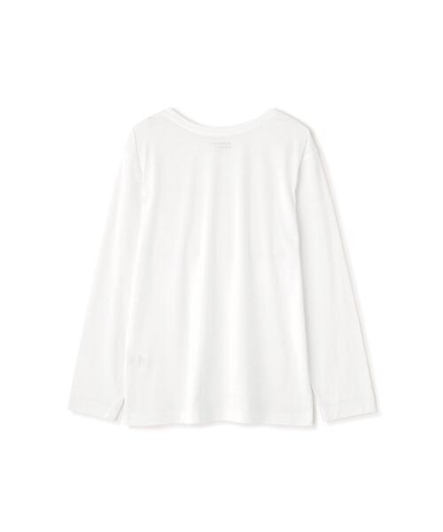 MARGARET HOWELL（マーガレットハウエル）の「SUPERFINE COTTON JERSEY TOP（Tシャツ/カットソー・レディース・ホワイト・FREE）」の5枚目の写真