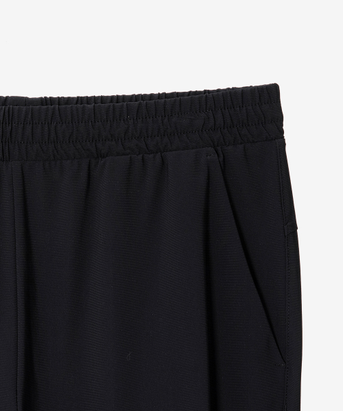 BASIC HOUSE(ベーシックハウス)の「レディース スーパー ストレッチ スパン バンディング ジョガーパンツ ブラック(スウェットパンツ・レディース・ブラック・26inch/28inch/30inch/32inch)」の13枚目の写真
