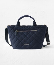 TRACE PAVE FASTENER TOTE ナイロンキルトバッグ
