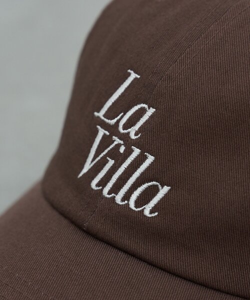 GALLARDAGALANTE（ガリャルダガランテ）の「ロゴキャップ【La villa】（ハット・レディース・ベージュ/ブラウン・FREE）」の9枚目の写真