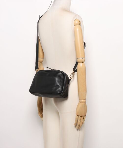 Marie-Louise(マリ-・ルイ-ズ)の「【Marie-Louise/マリールイーズ】ショルダーバッグ/#MLS-B036(ショルダーバッグ・レディース・ダークブラウン/ブラック・FREE)」の3枚目の写真