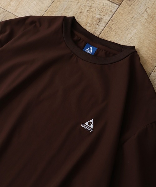 GERRY(ジェリー)の「【GERRY/ジェリー】接触冷感 ドローコード付半袖Tシャツ(Tシャツ/カットソー・メンズ・ブラック/グレイッシュベージュ/ブラウン・M/LL/L)」の5枚目の写真
