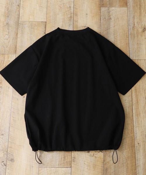 GERRY(ジェリー)の「【GERRY/ジェリー】接触冷感 ドローコード付半袖Tシャツ(Tシャツ/カットソー・メンズ・ブラック/グレイッシュベージュ/ブラウン・M/LL/L)」の10枚目の写真