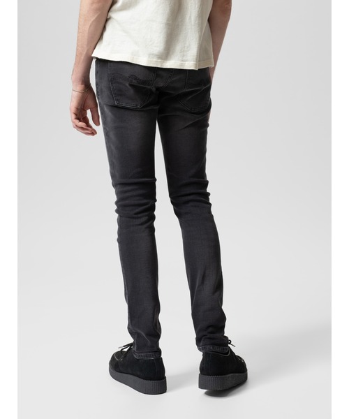Nudie Jeans(ヌーディージーンズ)の「Nudie Jeans/ヌーディージーンズ Tight Terry / パワーストレッチブラックデニム / Black Blizzard(デニムパンツ・メンズ・ブラック系その他・30 inch/31inch/32inch/34inch/36inch/33inch/29inch)」の4枚目の写真