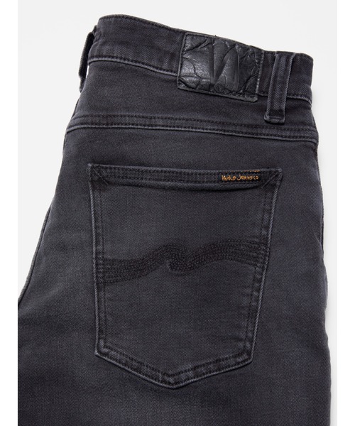 Nudie Jeans(ヌーディージーンズ)の「Nudie Jeans/ヌーディージーンズ Tight Terry / パワーストレッチブラックデニム / Black Blizzard(デニムパンツ・メンズ・ブラック系その他・30 inch/31inch/32inch/34inch/36inch/33inch/29inch)」の8枚目の写真