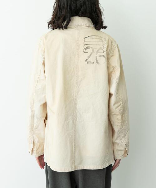 Lee（リー）の「Lee　VINTAGE LOCO JACKET（カバーオール・メンズ・オフホワイト/ライトインディゴブルー・MEDIUM）」の11枚目の写真