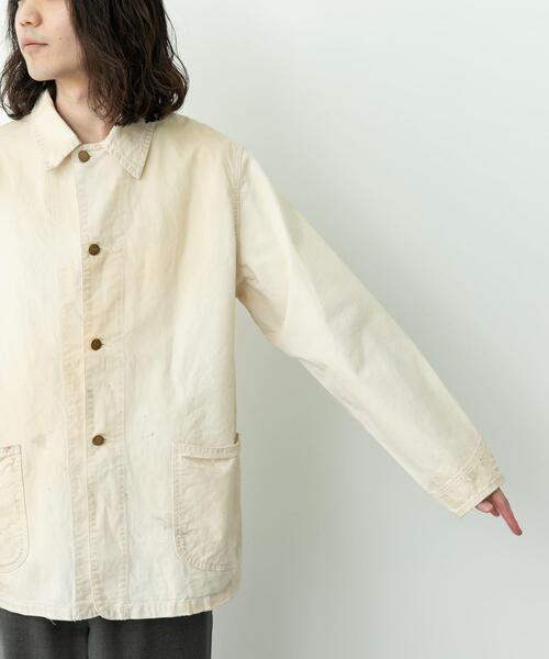 Lee（リー）の「Lee　VINTAGE LOCO JACKET（カバーオール・メンズ・オフホワイト/ライトインディゴブルー・MEDIUM）」の12枚目の写真