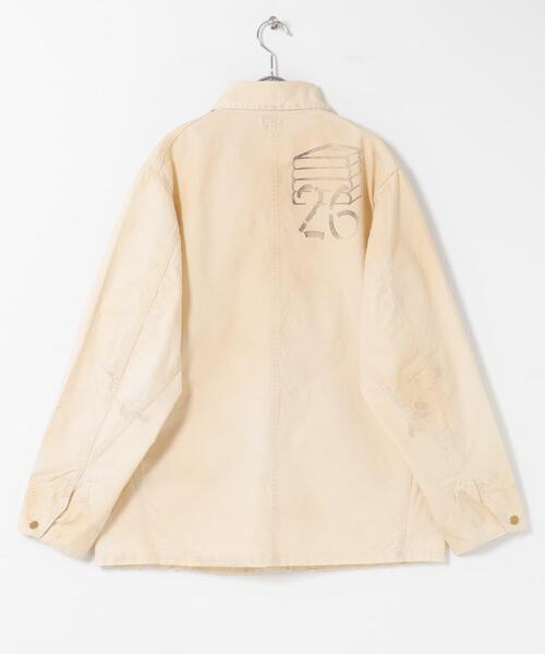 Lee（リー）の「Lee　VINTAGE LOCO JACKET（カバーオール・メンズ・オフホワイト/ライトインディゴブルー・MEDIUM）」の15枚目の写真