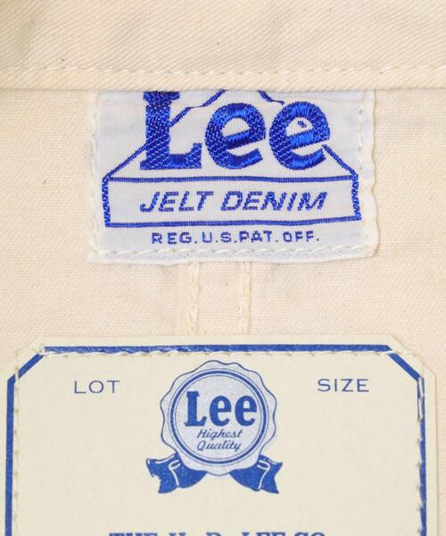 Lee（リー）の「Lee　VINTAGE LOCO JACKET（カバーオール・メンズ・オフホワイト/ライトインディゴブルー・MEDIUM）」の17枚目の写真