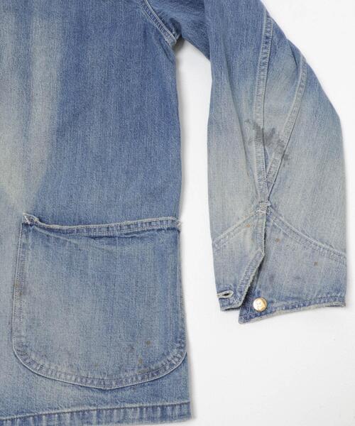 Lee（リー）の「Lee　VINTAGE LOCO JACKET（カバーオール・メンズ・オフホワイト/ライトインディゴブルー・MEDIUM）」の20枚目の写真