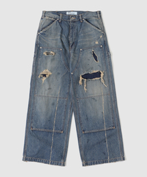 DAIRIKU / ダイリク "80Year" Damage Painter Denim Pants
