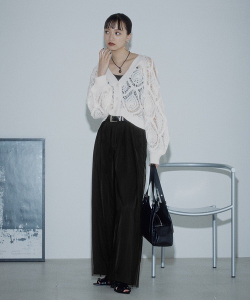 PAGEBOY(ページボーイ)の「ボールマンテルネックレス(ネックレス・レディース・シルバー/ブラック・FREE)」の11枚目の写真