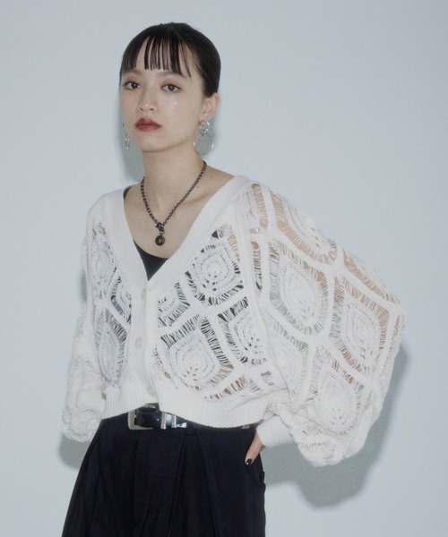 PAGEBOY(ページボーイ)の「ボールマンテルネックレス(ネックレス・レディース・シルバー/ブラック・FREE)」の9枚目の写真