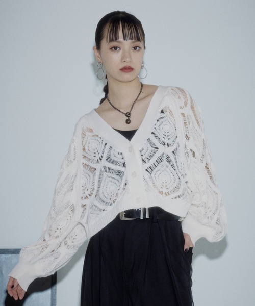 PAGEBOY(ページボーイ)の「ボールマンテルネックレス(ネックレス・レディース・シルバー/ブラック・FREE)」の8枚目の写真