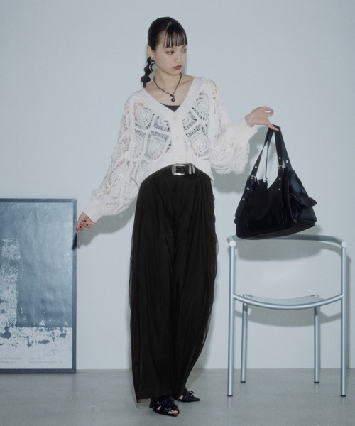 PAGEBOY(ページボーイ)の「ボールマンテルネックレス(ネックレス・レディース・シルバー/ブラック・FREE)」の10枚目の写真