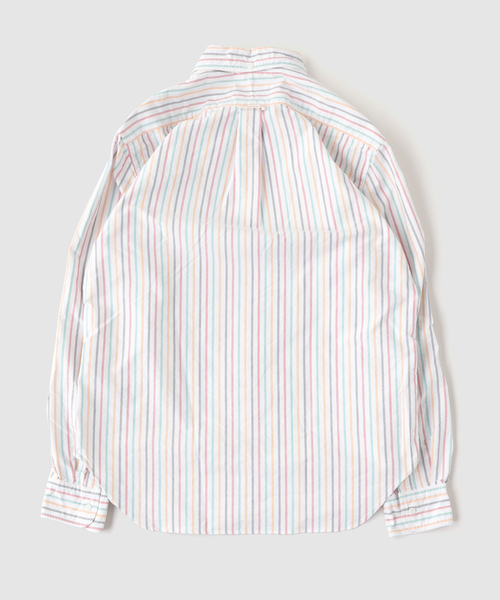 JOURNAL STANDARD（ジャーナルスタンダード）の「GITMAN VINTAGE / ギットマン ヴィンテージ RASTA STRIPE OXFORD（シャツ/ブラウス・メンズ・その他・LARGE/MEDIUM）」の5枚目の写真