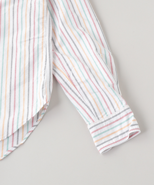 JOURNAL STANDARD（ジャーナルスタンダード）の「GITMAN VINTAGE / ギットマン ヴィンテージ RASTA STRIPE OXFORD（シャツ/ブラウス・メンズ・その他・LARGE/MEDIUM）」の3枚目の写真