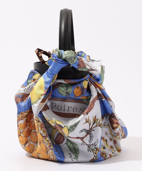 manipuri(マニプリ)の「【別注】MANIPURI SCARF ハンドバッグ(ハンドバッグ・レディース・ライトブルー・FREE)」の4枚目の写真