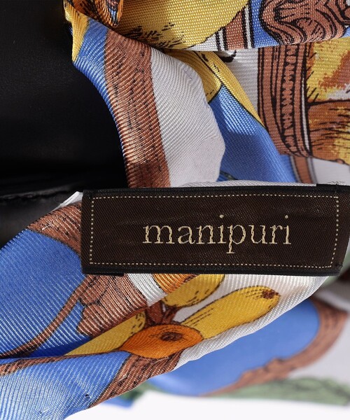 manipuri(マニプリ)の「【別注】MANIPURI SCARF ハンドバッグ(ハンドバッグ・レディース・ライトブルー・FREE)」の9枚目の写真