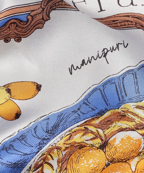 manipuri(マニプリ)の「【別注】MANIPURI SCARF ハンドバッグ(ハンドバッグ・レディース・ライトブルー・FREE)」の14枚目の写真