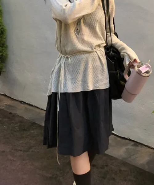 FAVORITO(ファヴォリート)の「スカート(スカート・レディース・ブラック/ホワイト・S/M)」の18枚目の写真