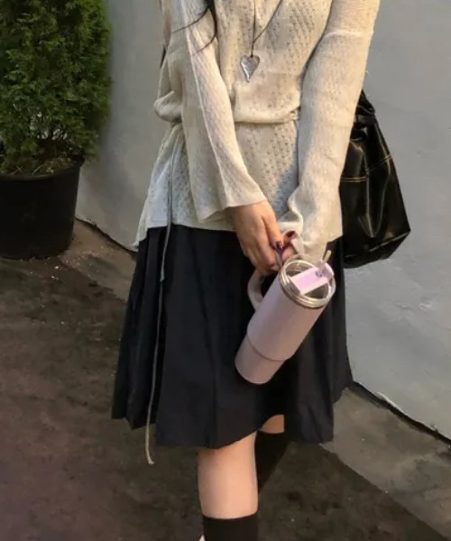 FAVORITO(ファヴォリート)の「スカート(スカート・レディース・ブラック/ホワイト・S/M)」の20枚目の写真