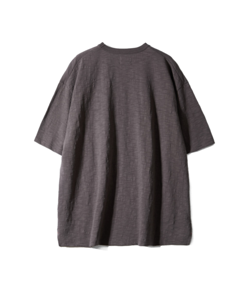HORLISUN(ホーリーサン)の「Lawrence Slub Short Sleeve T-shirt Charcoal(Tシャツ/カットソー・メンズ・その他・LARGE/SMALL/MEDIUM)」の9枚目の写真