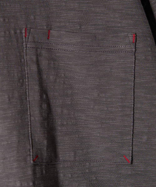 HORLISUN(ホーリーサン)の「Lawrence Slub Short Sleeve T-shirt Charcoal(Tシャツ/カットソー・メンズ・その他・LARGE/SMALL/MEDIUM)」の8枚目の写真