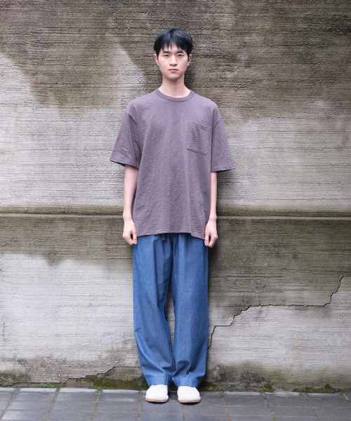 HORLISUN(ホーリーサン)の「Lawrence Slub Short Sleeve T-shirt Charcoal(Tシャツ/カットソー・メンズ・その他・LARGE/SMALL/MEDIUM)」の7枚目の写真