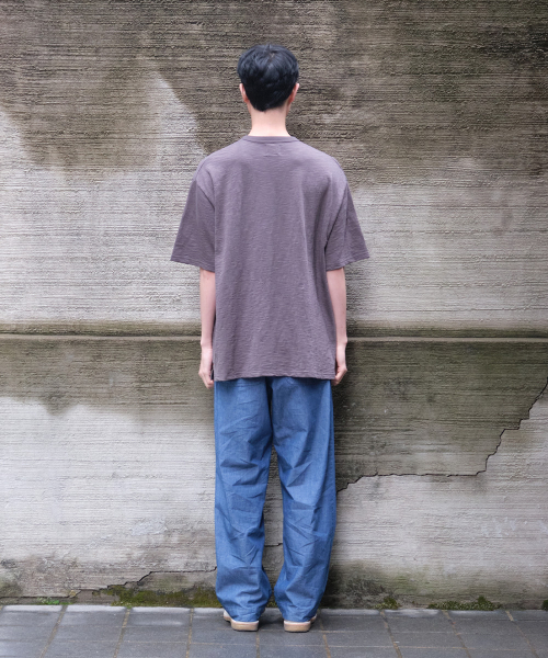 HORLISUN(ホーリーサン)の「Lawrence Slub Short Sleeve T-shirt Charcoal(Tシャツ/カットソー・メンズ・その他・LARGE/SMALL/MEDIUM)」の5枚目の写真