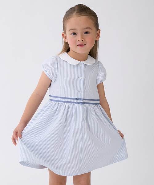 petit main(プティマイン)の「【WINDRY】衿ワンピース(ワンピース・キッズ・ブルー/ライトピンク/ネイビー・110cm/100cm/80cm/120cm/90cm/130cm)」の5枚目の写真