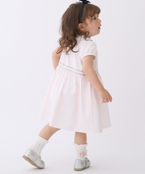 petit main(プティマイン)の「【WINDRY】衿ワンピース(ワンピース・キッズ・ブルー/ライトピンク/ネイビー・110cm/100cm/80cm/120cm/90cm/130cm)」の7枚目の写真