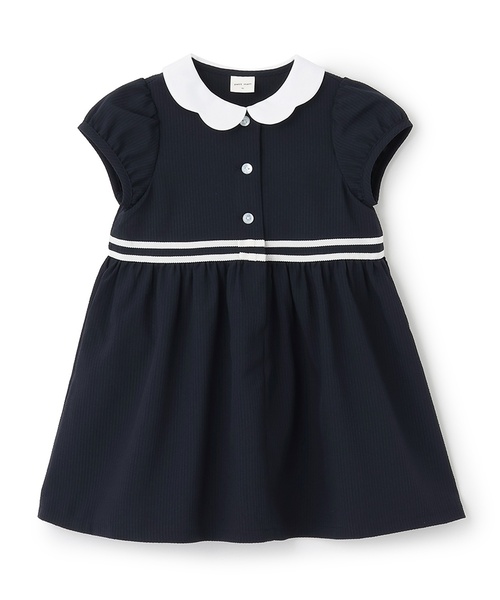 petit main(プティマイン)の「【WINDRY】衿ワンピース(ワンピース・キッズ・ブルー/ライトピンク/ネイビー・110cm/100cm/80cm/120cm/90cm/130cm)」の10枚目の写真