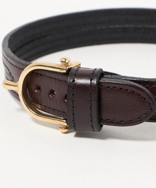 TORY LEATHER（トリーレザー）の「＜TORY LEATHER＞ BRACELET/ブレスレット（ブレスレット・メンズ・ダークブラウン/ブラック・FREE）」の7枚目の写真