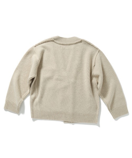 PERVERZE（パーバーズ）の「Bulk Knit Cardigan（カーディガン/ボレロ・レディース・ベージュ/ブラック/グレー・FREE）」の6枚目の写真