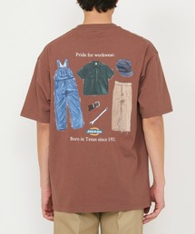 Dickies/ディッキーズ ハンドドローイングTシャツ 半袖