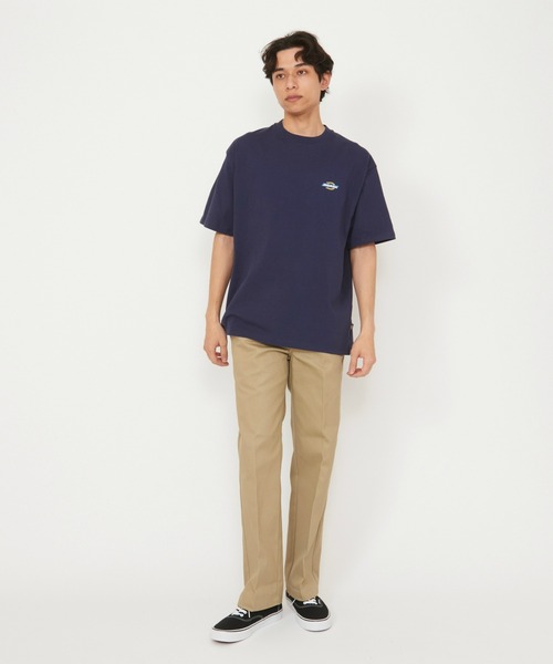Dickies(ディッキーズ)の「Dickies/ディッキーズ ハンドドローイングTシャツ 半袖(Tシャツ/カットソー・メンズ・ネイビー/ブラウン/ホワイト/ブラック・X-LARGE/LARGE/MEDIUM)」の9枚目の写真
