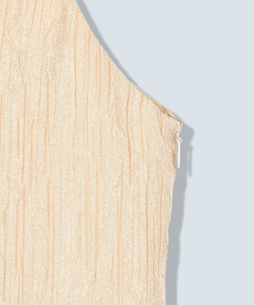 OMMO（オーエムエムオー）の「WASHER LONG CAMI TOP（キャミソール・レディース・ブラック/カーキ/ベージュ・36/38）」の22枚目の写真