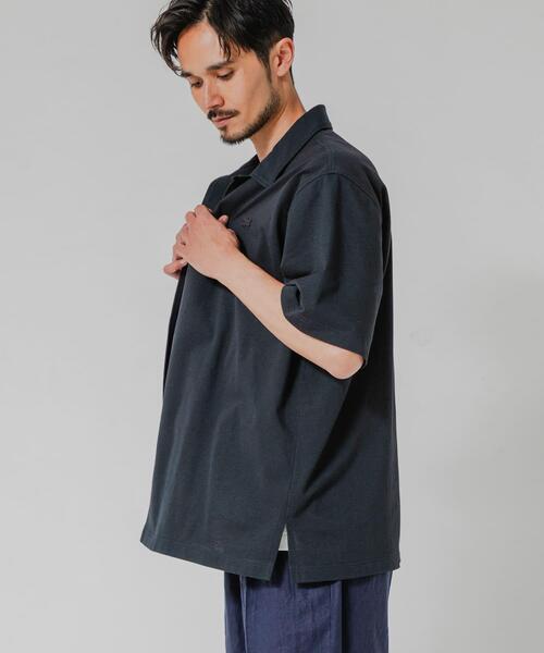 LACOSTE(ラコステ)の「『別注』LACOSTE×URBAN RESEARCH FUNCTIONAL PIQUE OP SHIRTS(シャツ/ブラウス・メンズ・グリーン/ブラウン/イエロー/スミクロ・5/4/3)」の7枚目の写真