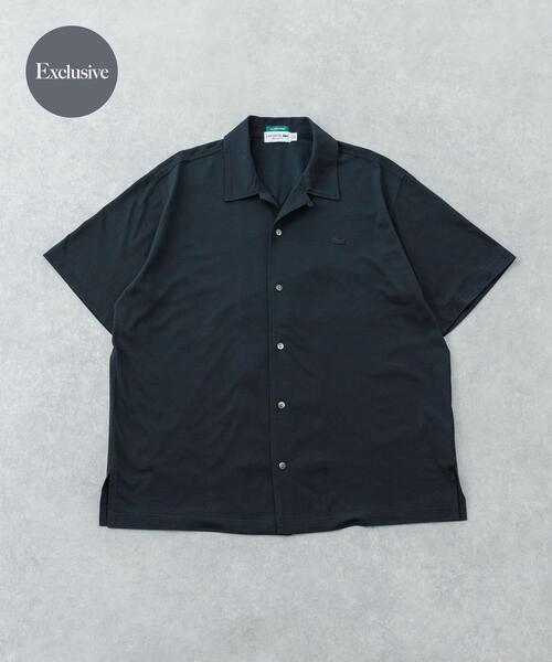 LACOSTE(ラコステ)の「『別注』LACOSTE×URBAN RESEARCH FUNCTIONAL PIQUE OP SHIRTS(シャツ/ブラウス・メンズ・グリーン/ブラウン/イエロー/スミクロ・5/4/3)」の11枚目の写真