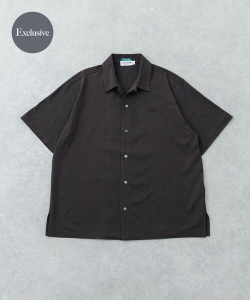 LACOSTE(ラコステ)の「『別注』LACOSTE×URBAN RESEARCH FUNCTIONAL PIQUE OP SHIRTS(シャツ/ブラウス・メンズ・グリーン/ブラウン/イエロー/スミクロ・5/4/3)」の20枚目の写真