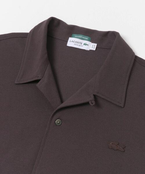 LACOSTE(ラコステ)の「『別注』LACOSTE×URBAN RESEARCH FUNCTIONAL PIQUE OP SHIRTS(シャツ/ブラウス・メンズ・グリーン/ブラウン/イエロー/スミクロ・5/4/3)」の22枚目の写真