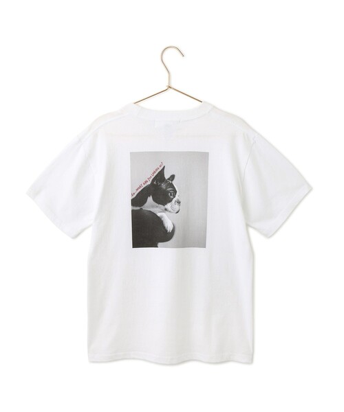 ROPE' PICNIC(ロペピクニック)の「【DOG MAGAZINE×ROPE' PICNIC】DOGフォトTシャツ(Tシャツ/カットソー・レディース・ホワイト系その他/ホワイト系その他2/ホワイト系その他4・FREE)」の10枚目の写真