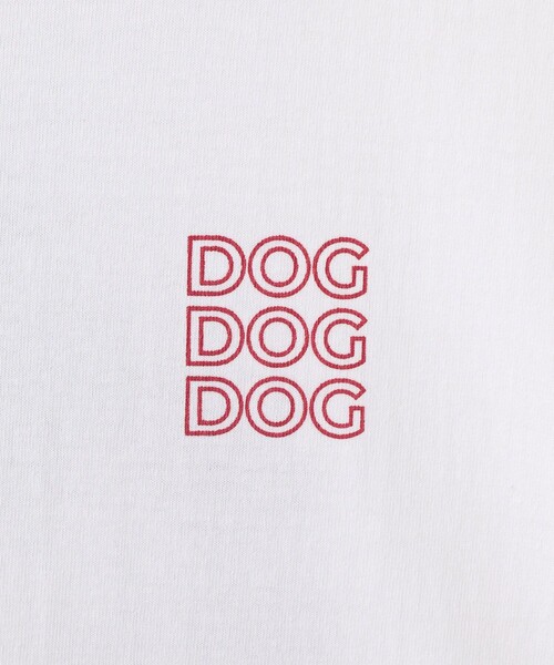 ROPE' PICNIC(ロペピクニック)の「【DOG MAGAZINE×ROPE' PICNIC】DOGフォトTシャツ(Tシャツ/カットソー・レディース・ホワイト系その他/ホワイト系その他2/ホワイト系その他4・FREE)」の12枚目の写真