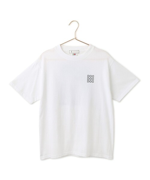 ROPE' PICNIC(ロペピクニック)の「【DOG MAGAZINE×ROPE' PICNIC】DOGフォトTシャツ(Tシャツ/カットソー・レディース・ホワイト系その他/ホワイト系その他2/ホワイト系その他4・FREE)」の13枚目の写真