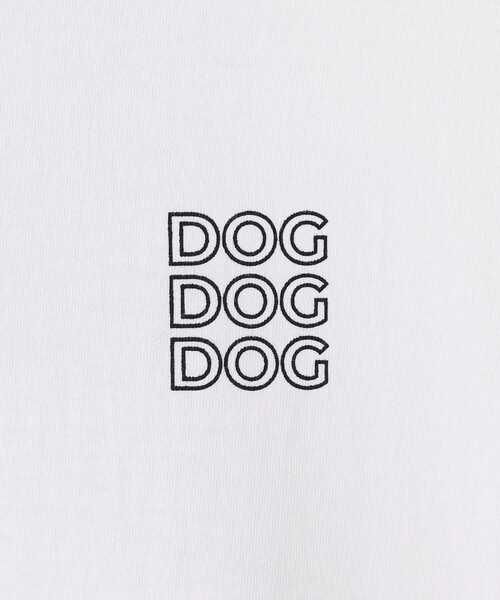 ROPE' PICNIC(ロペピクニック)の「【DOG MAGAZINE×ROPE' PICNIC】DOGフォトTシャツ(Tシャツ/カットソー・レディース・ホワイト系その他/ホワイト系その他2/ホワイト系その他4・FREE)」の16枚目の写真