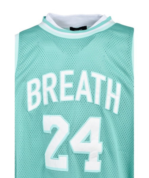 BREATH(ブレス)の「LAYERED BASKET BALL JERSEY TEE(Tシャツ/カットソー・メンズ・ホワイト/ターコイズブルー/ブラック・X-LARGE/MEDIUM/LARGE/SMALL)」の8枚目の写真
